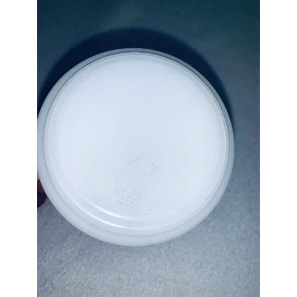 Vtg Hazel Atlas Milk Glass Mug MCM Golden Wheat Design Collectible Condition - Picture 5 of 6